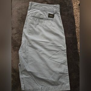 Obey -- chino shorts powder blue